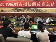 成都市围棋级位赛半年总结座谈会召开