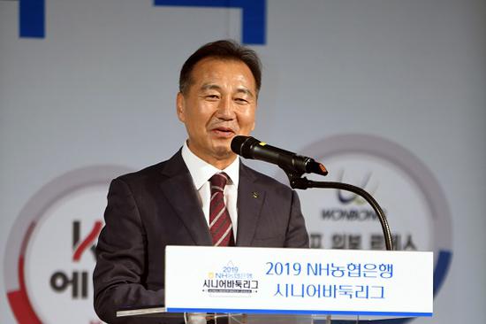 NH农协银行首席副行长李昌镐