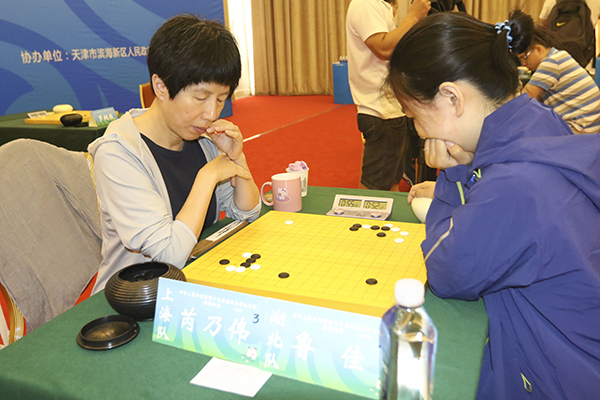 2017年7月5日，芮乃伟参加2017全运会群众比赛围棋决赛。东方IC 资料