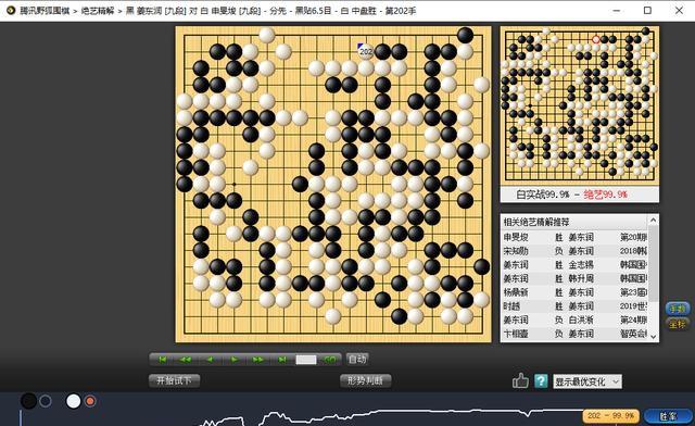 顶尖棋士战申旻埈坐稳循环圈 龙星战申真谞百分百吻合度进四强