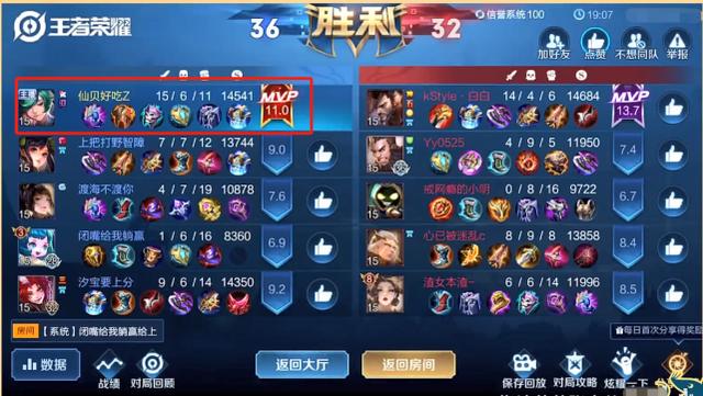 大仙独创“绿巨人”流庄周,团战站撸四人,暴躁神装后期瞬秒后羿