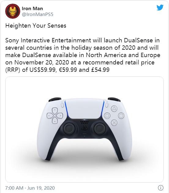 PS5主机与配件售价全面曝光