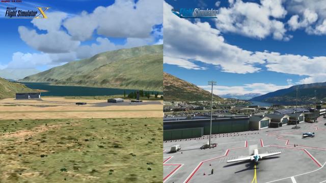 差距过大!2020《微软飞行模拟》vs 2006《微软飞行模拟X》