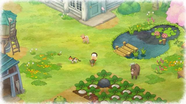 一款“哆啦A梦”版本的“牧场物语”游戏