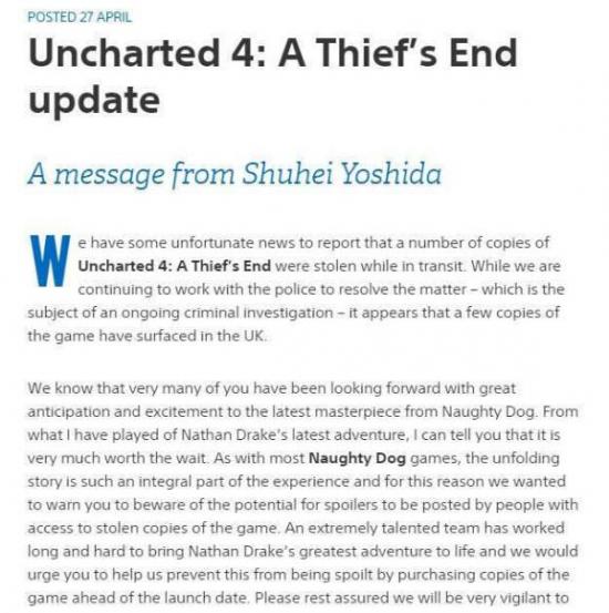 正版游戏还没发售 盗版玩家居然已经打通关了?