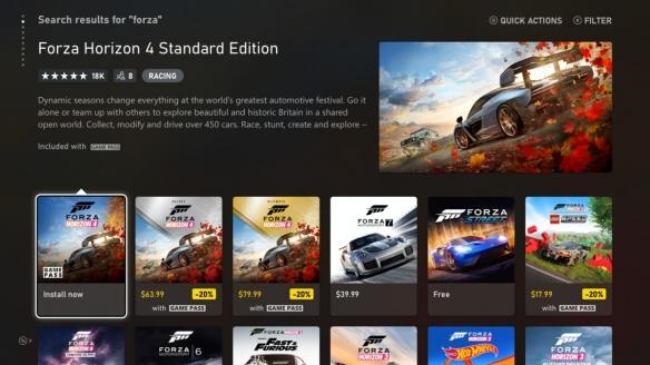 微软Xbox商店新设计公开!更流畅 便捷 玩家体验提升