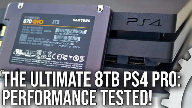 PS4 Pro固态存储终极测试：SSD可极大改善加载速度和画质体验