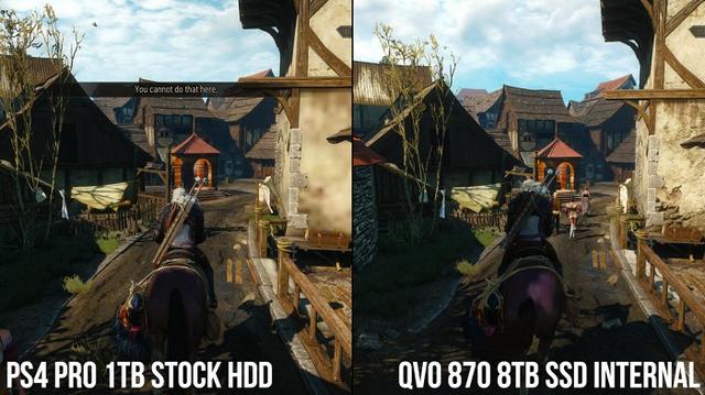 PS4 Pro固态存储终极测试:SSD可极大改善加载速度和画质体验