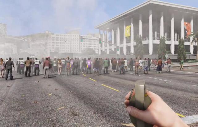 《GTA5》不小心往人群中丢个“寂寞”会怎样?有多少玩家干过?
