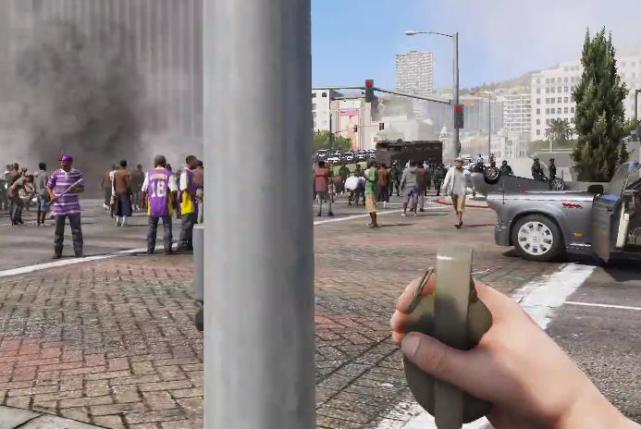 《GTA5》不小心往人群中丢个“寂寞”会怎样?有多少玩家干过?