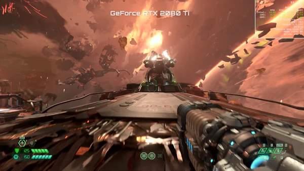 《DOOM:永恒》RTX 3080演示 特效全开,80帧以上