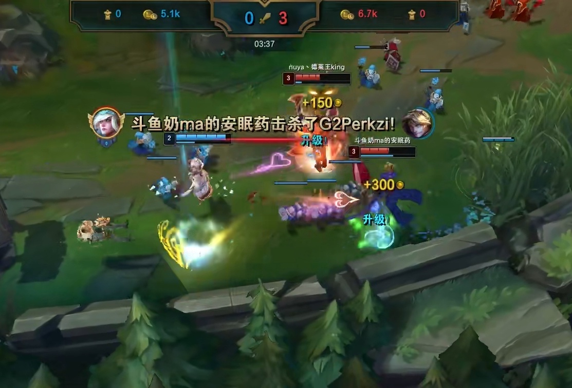 Prekz峡谷之巅打自闭,15分钟0-6,德莱文绝活哥太狠了