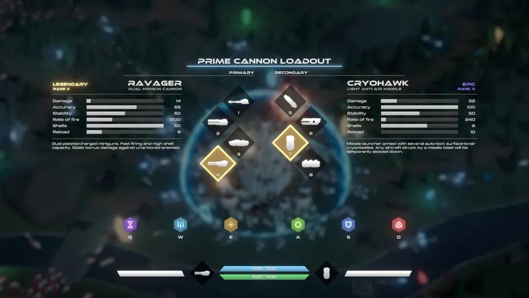 一款玩法独特的科幻类塔防策略游戏