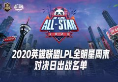 2020LPL全明星周末第一阶段投票已于11月