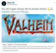 《Valheim:英灵神殿》销量再次刷新纪录 就