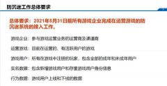 今天，网络游戏防沉迷实名认证系统企业