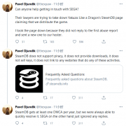 遭世嘉投诉 SteamDB宣布撤下《如龙7》相关页面