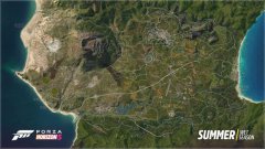 《极限竞速：地平线5》的地图大小为前作《极限