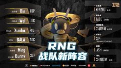 RNG官方宣布了2022年英雄联盟分部的阵容