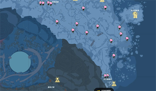 雪鹃位置截图2