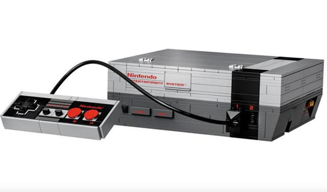 乐高“复活”任天堂NES红白机，马力欧还能跳跃在那款老式电视机上