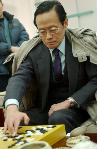 陈祖德，新中国新一代棋手代表人物，也是第一任中国棋院院长。